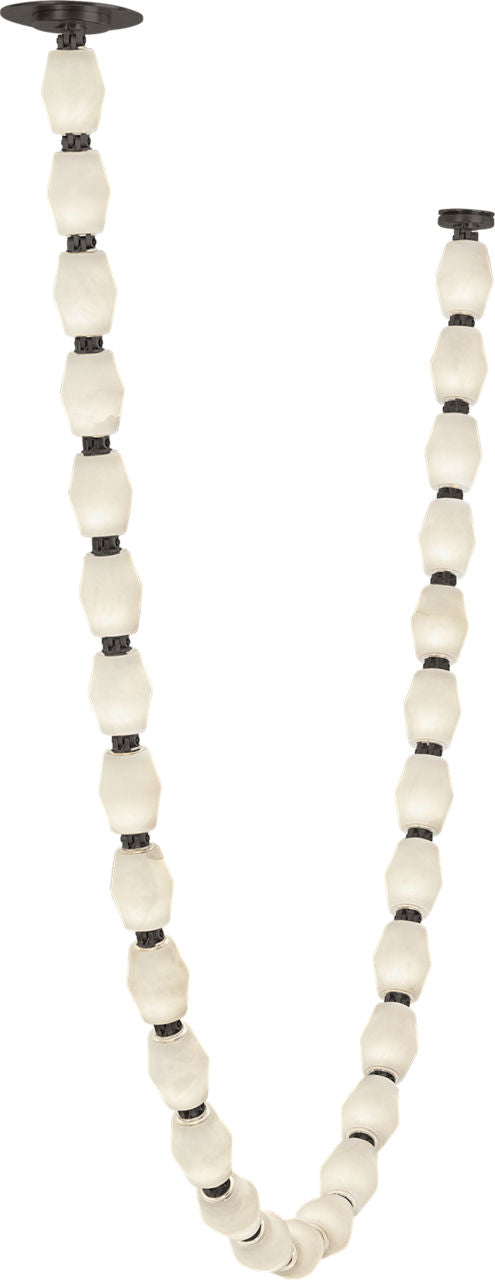 Collier Alabaster 84 Chandelier | Bronze 2700K Surface 120V-277V Universal