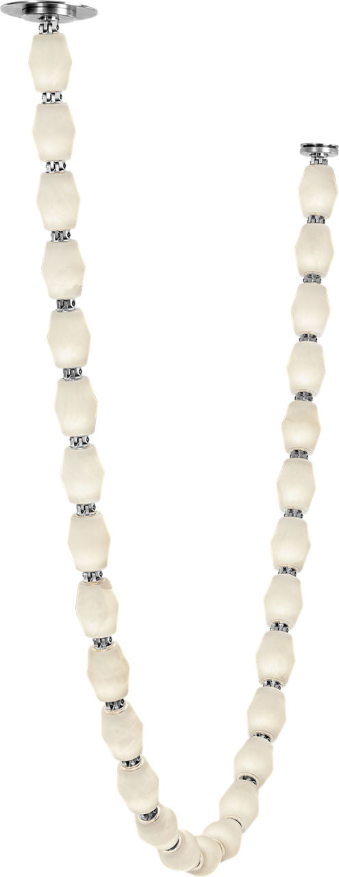 Collier Alabaster 84 Chandelier | Polished Nickel 3000K Surface 120V-277V Universal