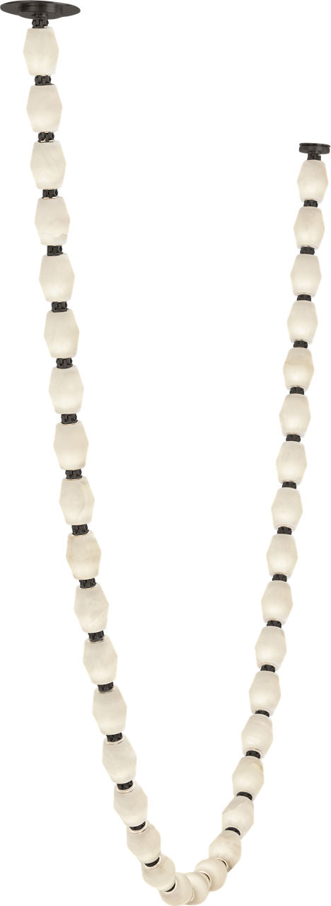 Collier Alabaster 108 Chandelier | Bronze 3000K Remote 120V
