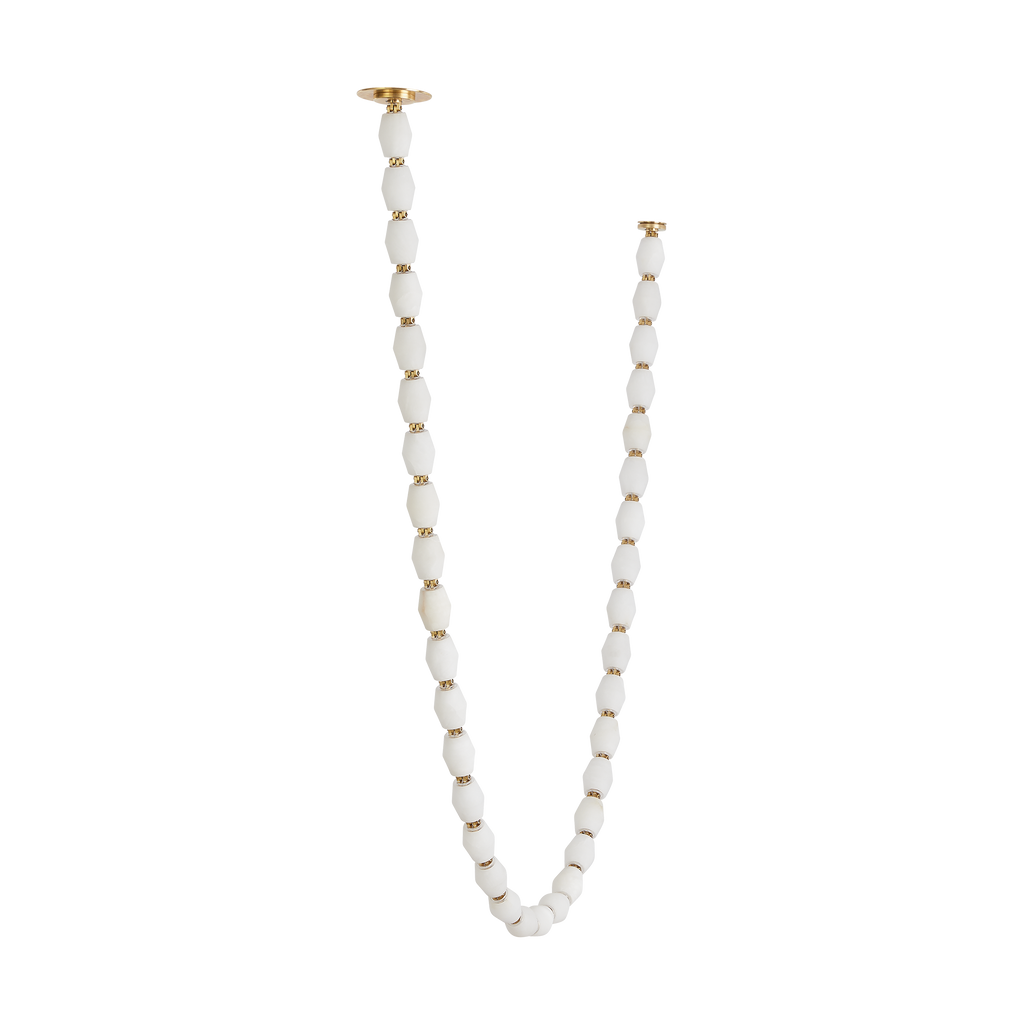 Collier Alabaster 108 Chandelier | Hand-Rubbed Antique Brass 2700K Remote 120V
