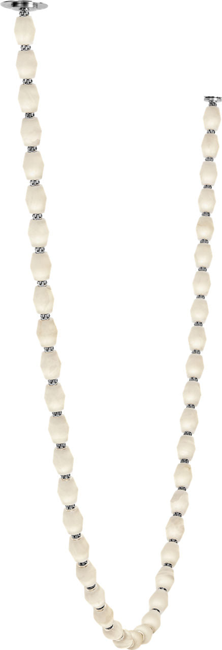 Collier Alabaster 132 Chandelier | Polished Nickel 2700K Remote 277V