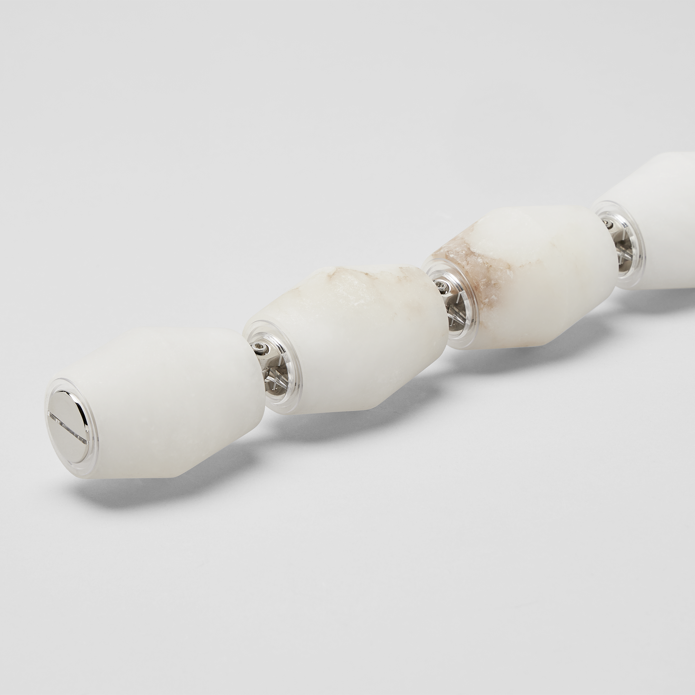 Collier Alabaster 132 Chandelier | Polished Nickel 2700K Surface 120V-277V Universal