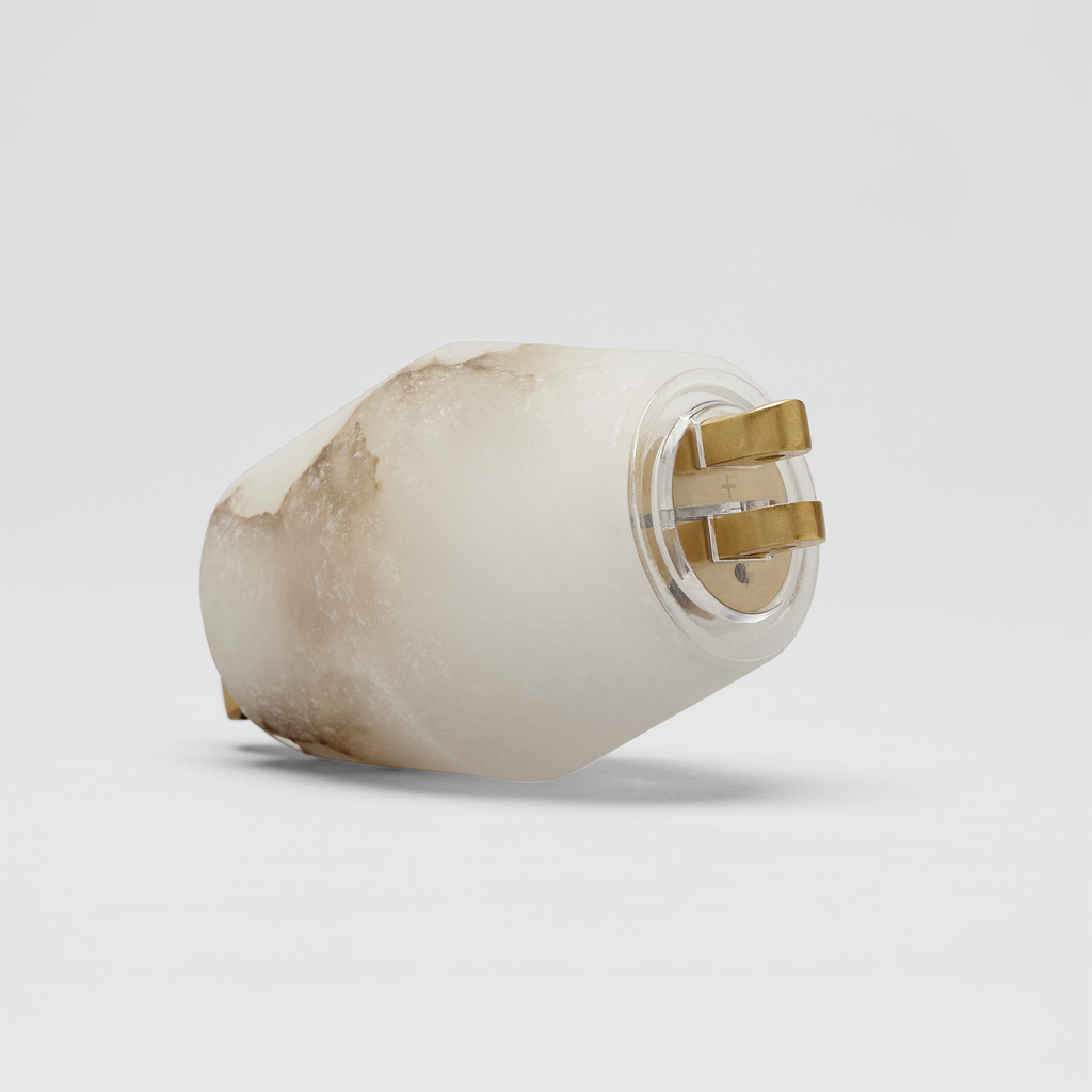 Collier Alabaster 132 Chandelier | Polished Nickel 2700K Surface 120V-277V Universal
