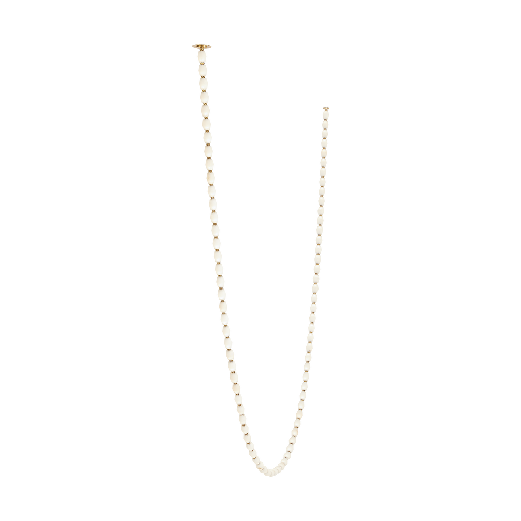 Collier Alabaster 240 Chandelier | Hand-Rubbed Antique Brass 2700K Remote 120V