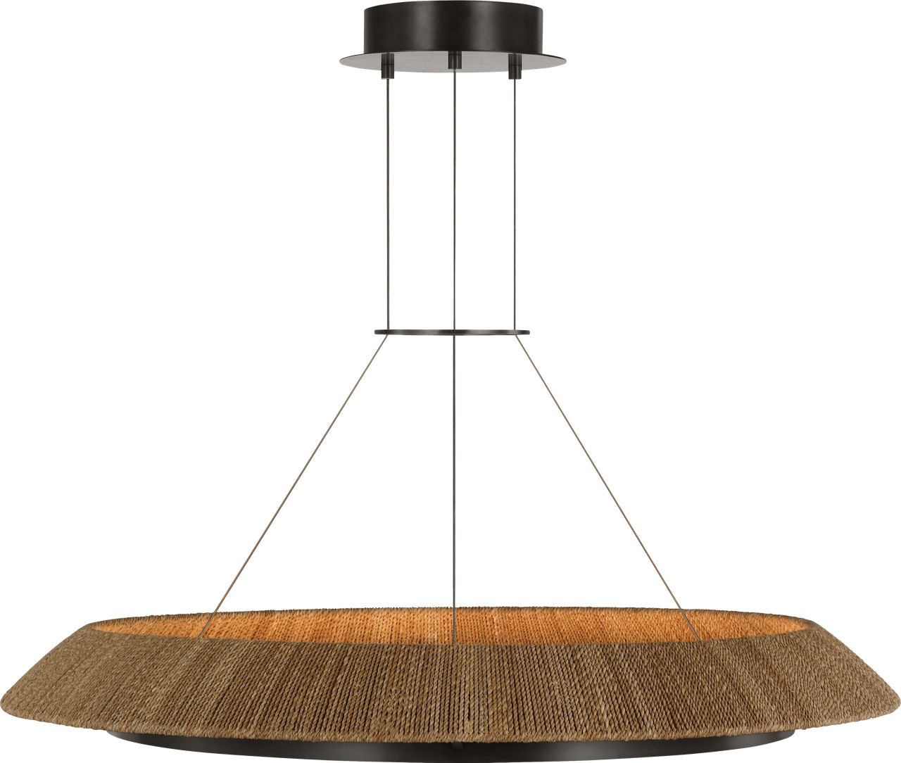 Noa Large Chandelier Natural Bronze 2700K 90 CRI