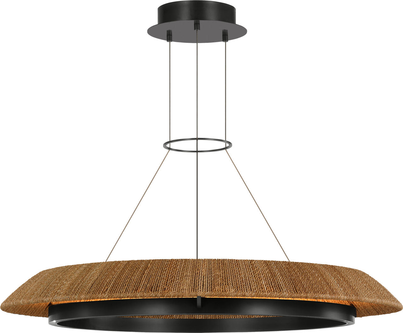 Noa Large Chandelier Natural Bronze 2700K 90 CRI