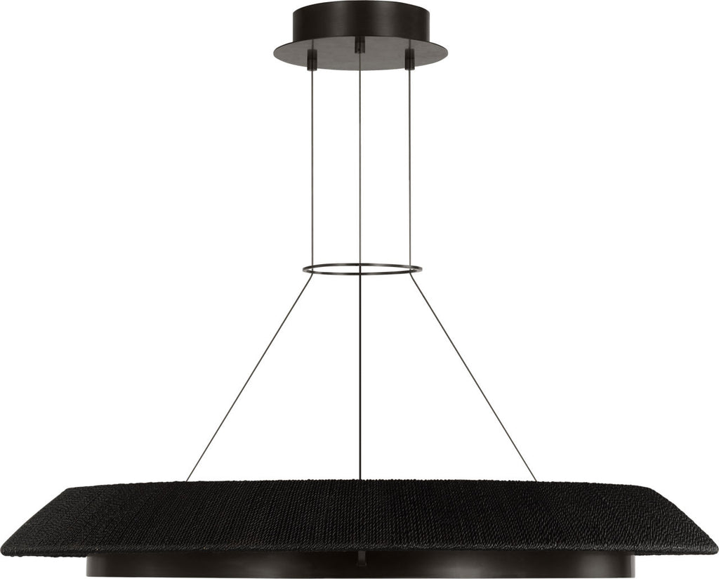 Noa Large Chandelier Washed Black Bronze 2700K 90 CRI
