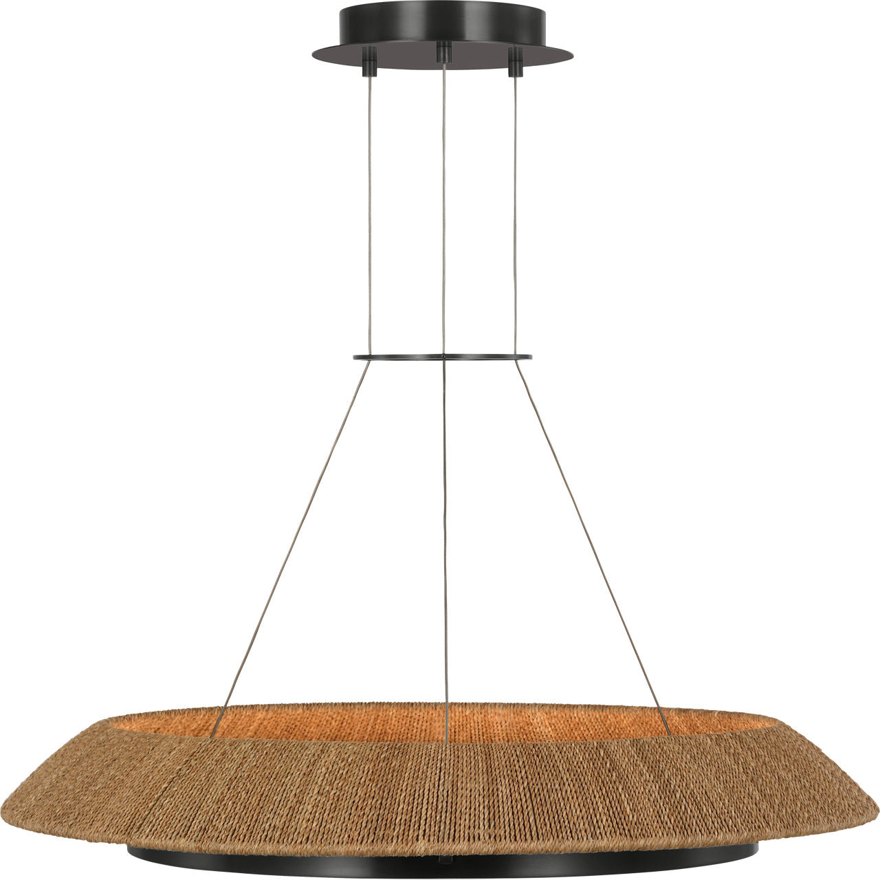 Noa Medium Chandelier Natural Bronze 2700K 90 CRI