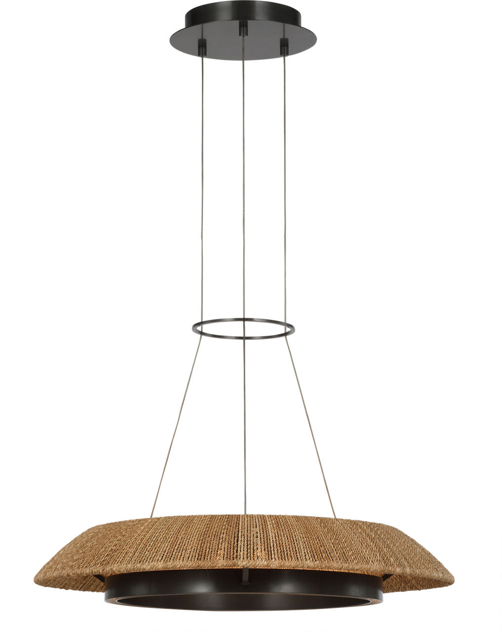 Noa Small Chandelier Natural Bronze 2700K 90 CRI