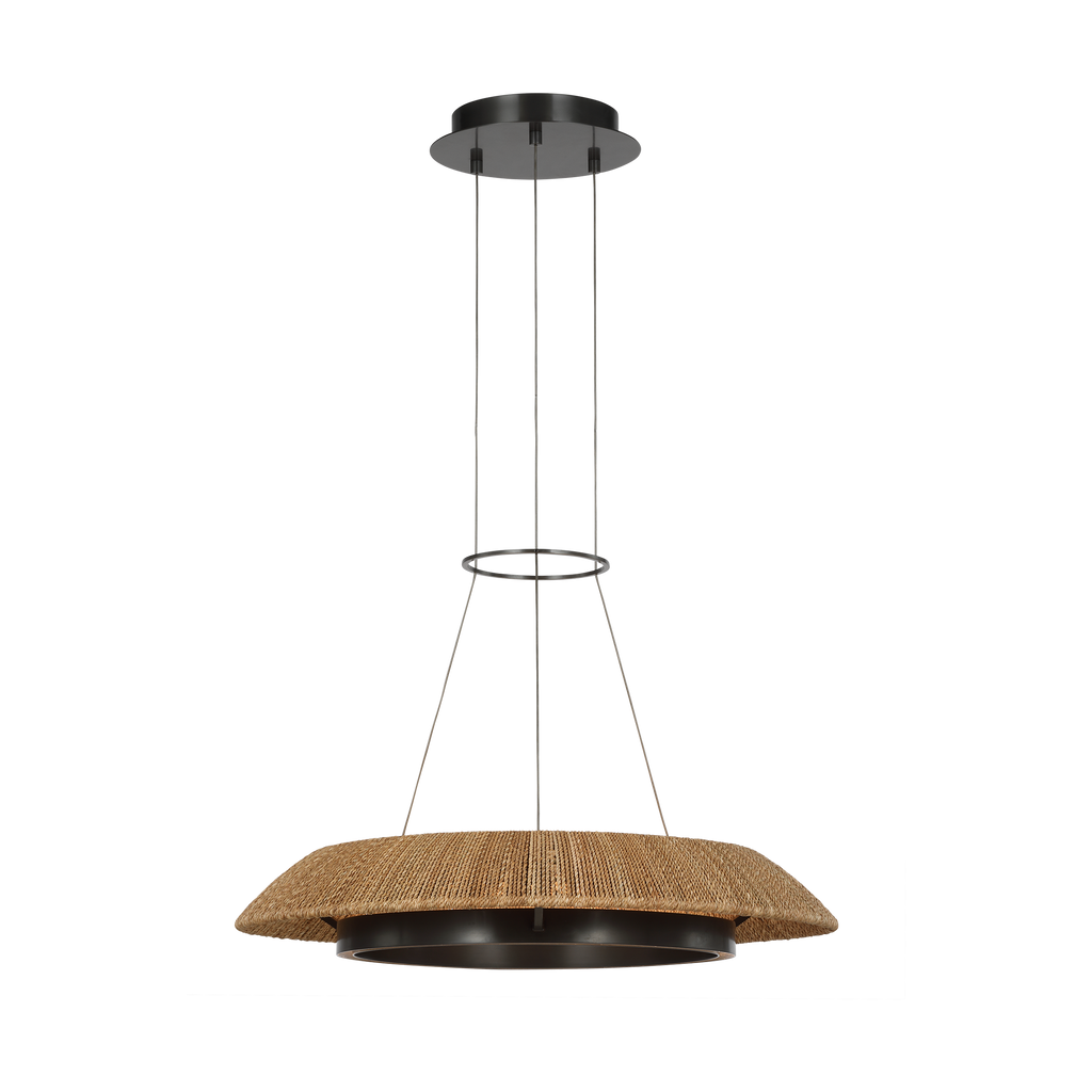 Noa Small Chandelier Natural Bronze 2700K 90 CRI