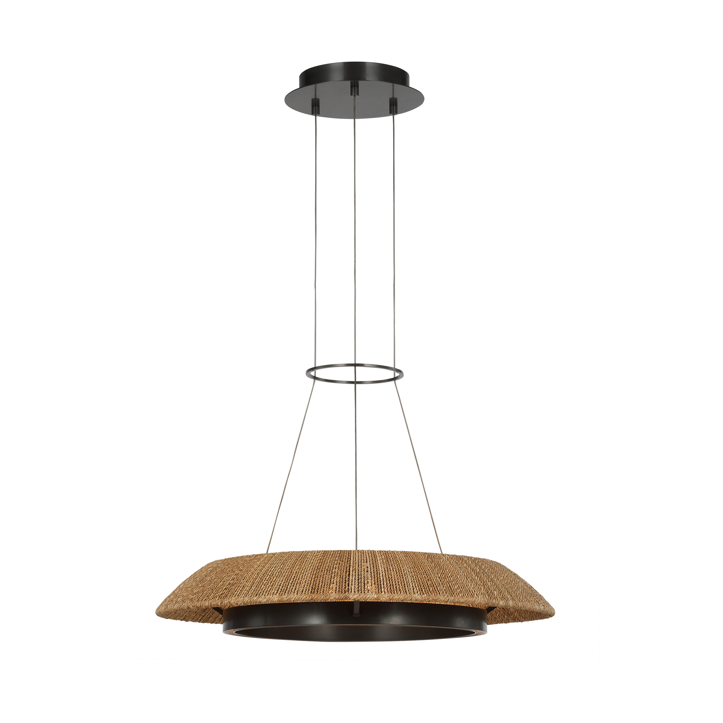 Noa Small Chandelier Natural Bronze 2700K 90 CRI