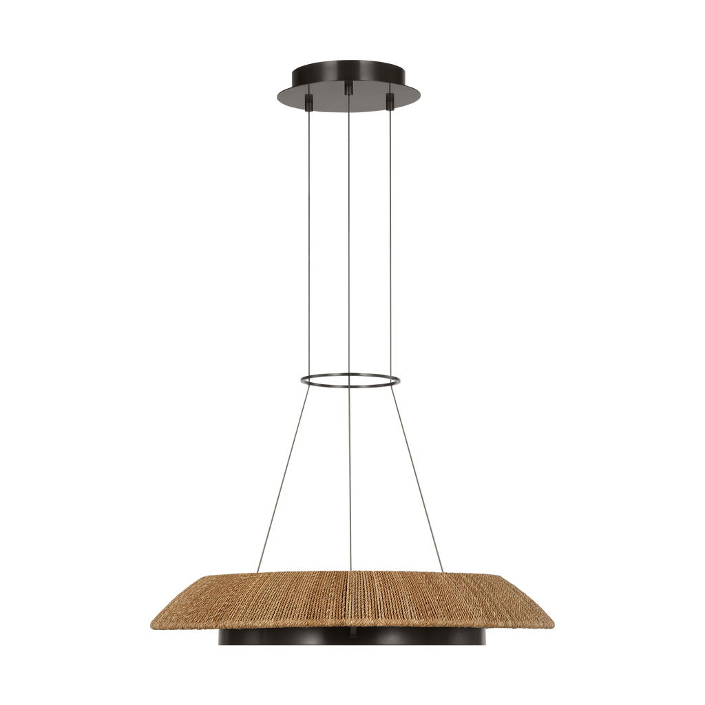 Noa Small Chandelier Natural Bronze 2700K 90 CRI