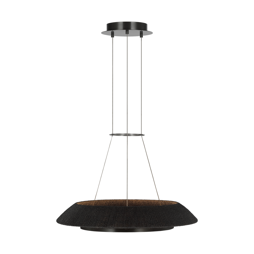 Noa Small Chandelier Washed Black Bronze 2700K 90 CRI