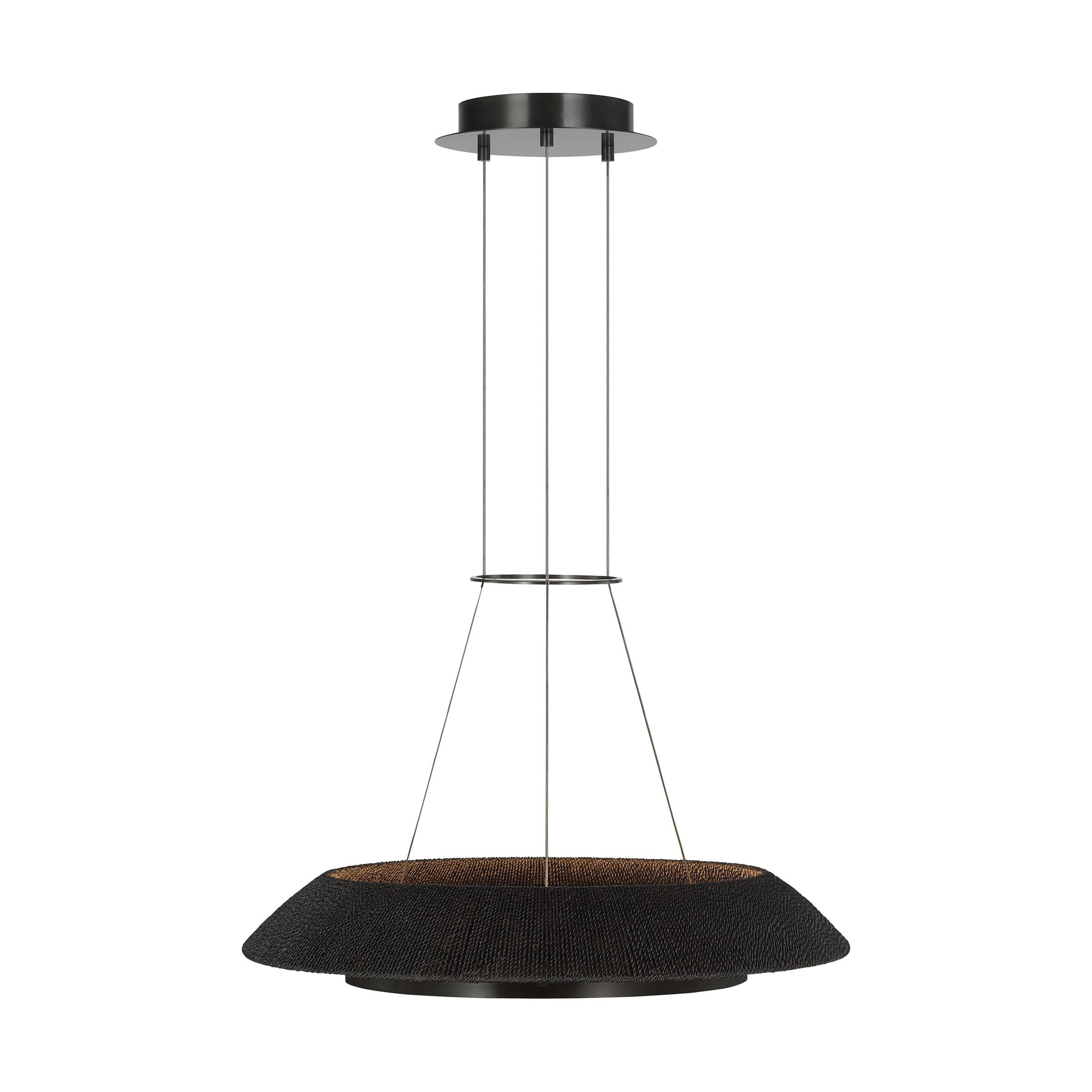 Noa Small Chandelier Washed Black Bronze 2700K 90 CRI