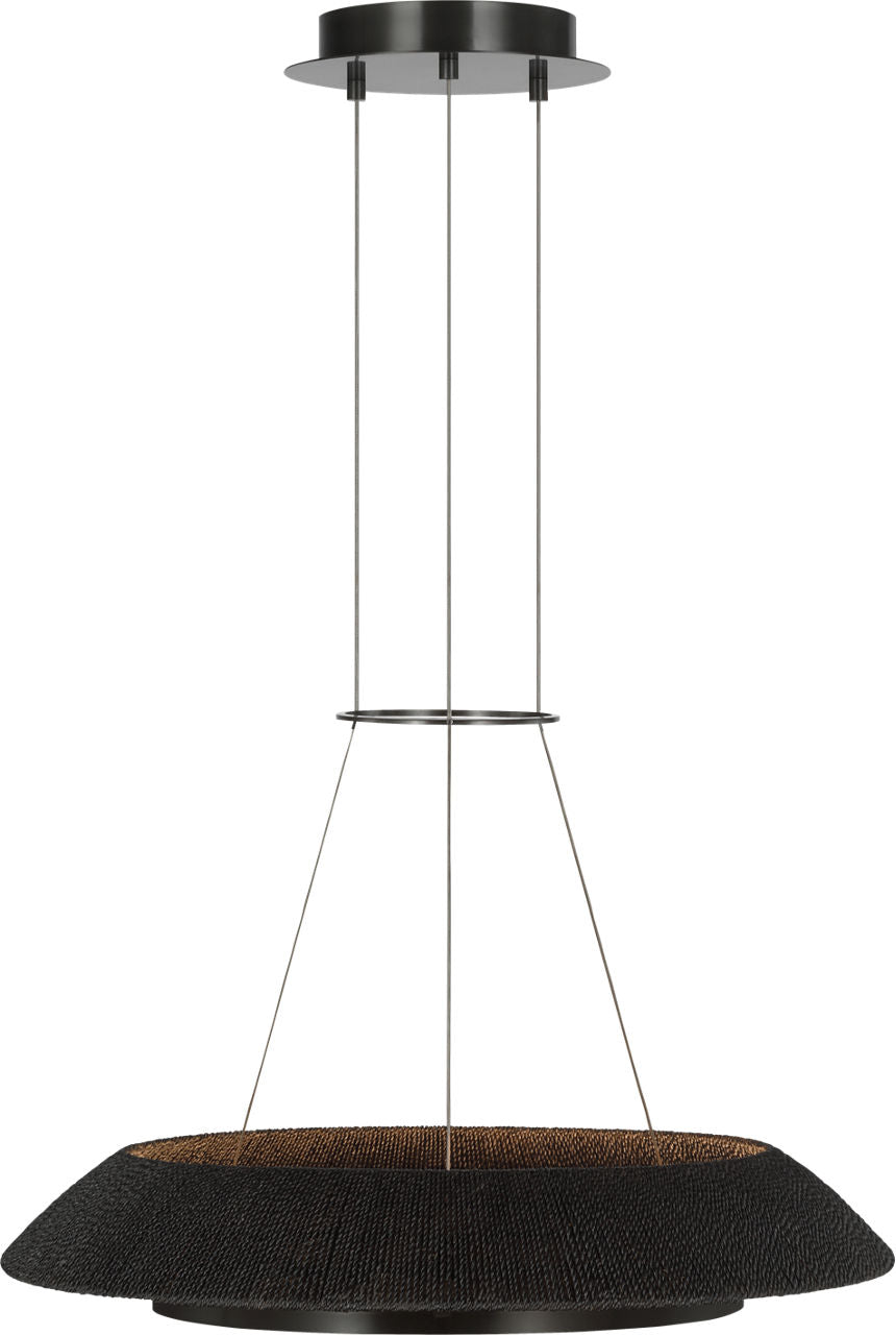 Noa Small Chandelier Washed Black Bronze 2700K 90 CRI