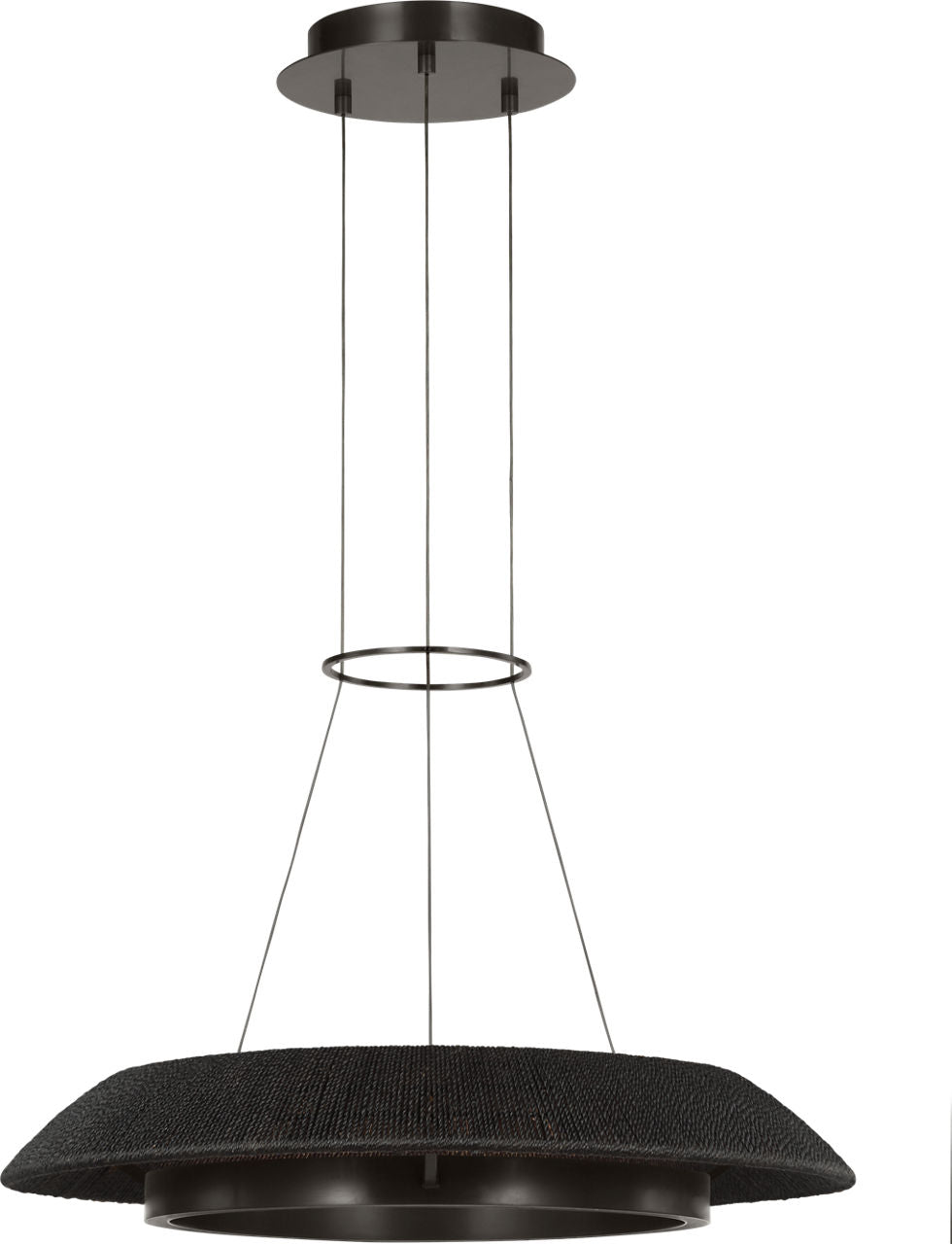 Noa Small Chandelier Washed Black Bronze 2700K 90 CRI