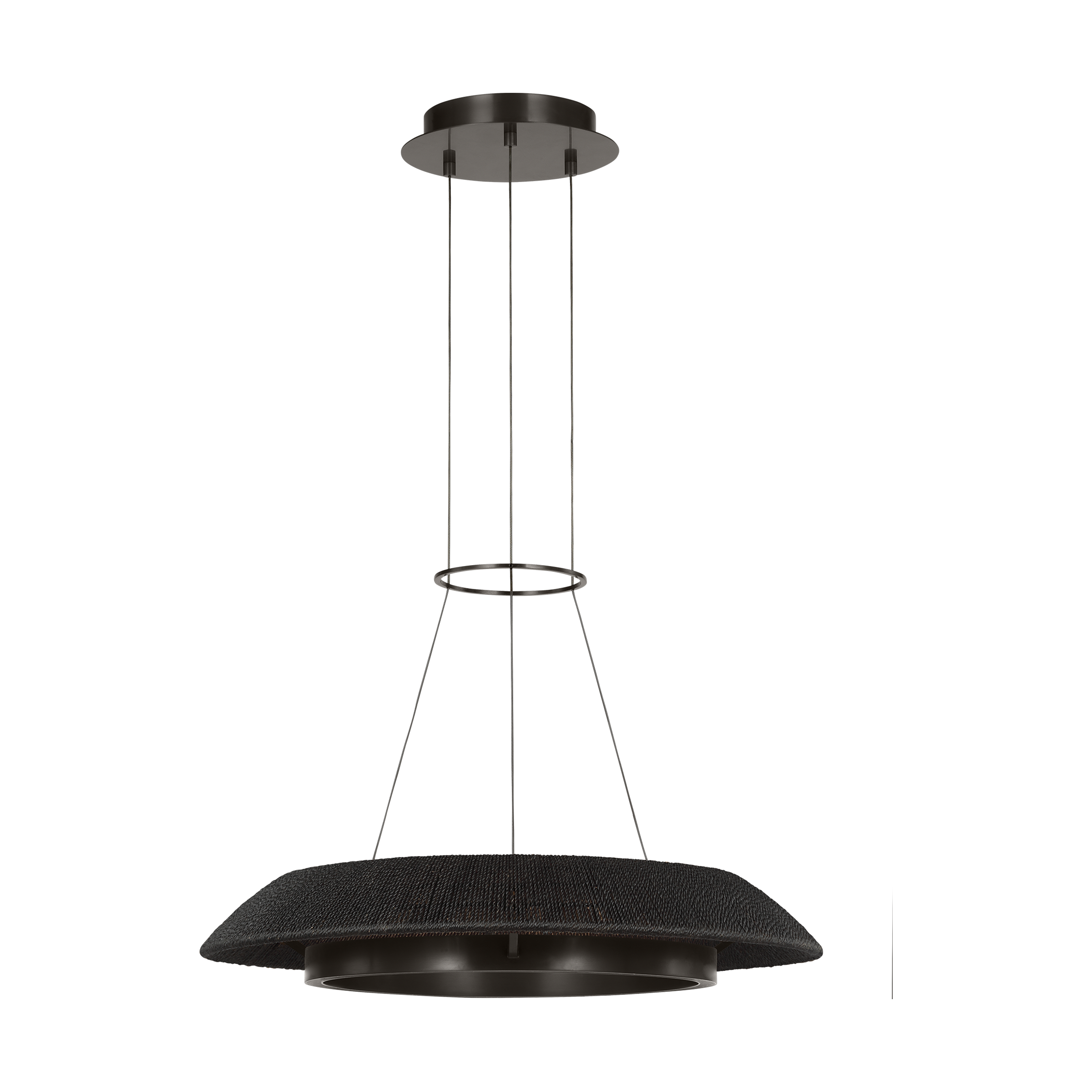 Noa Small Chandelier Washed Black Bronze 2700K 90 CRI