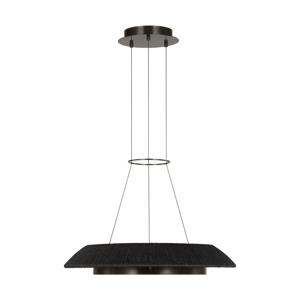 Noa Small Chandelier Washed Black Bronze 2700K 90 CRI