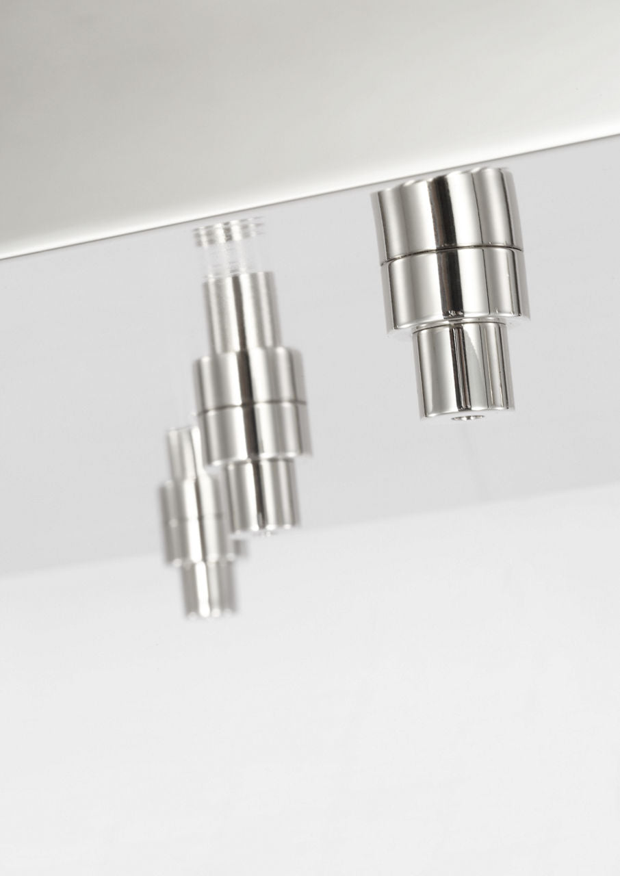 54" Rectangular Multiport Canopy polished nickel