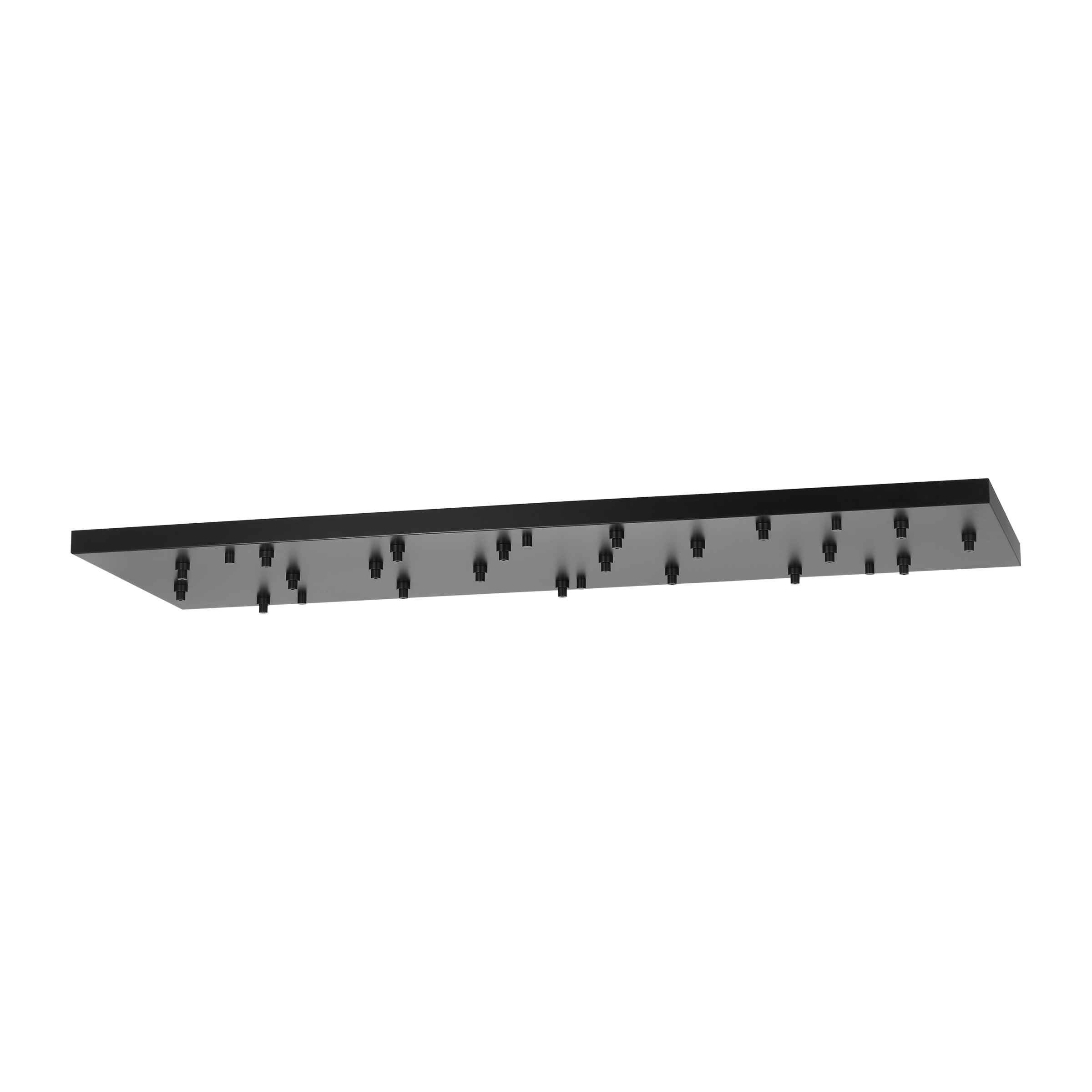 72" Rectangular Multiport Canopy Nightshade Black