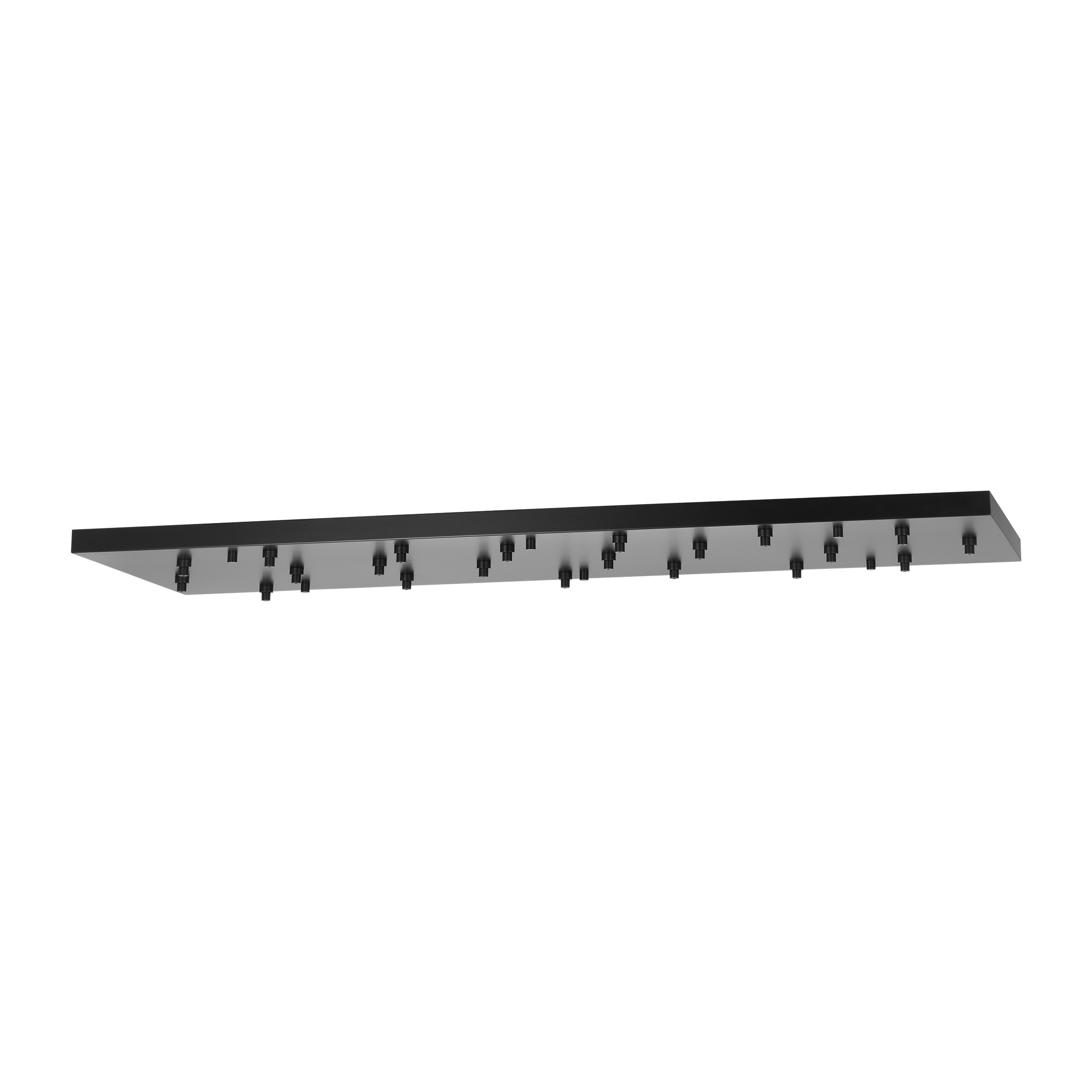 72" Rectangular Multiport Canopy Nightshade Black