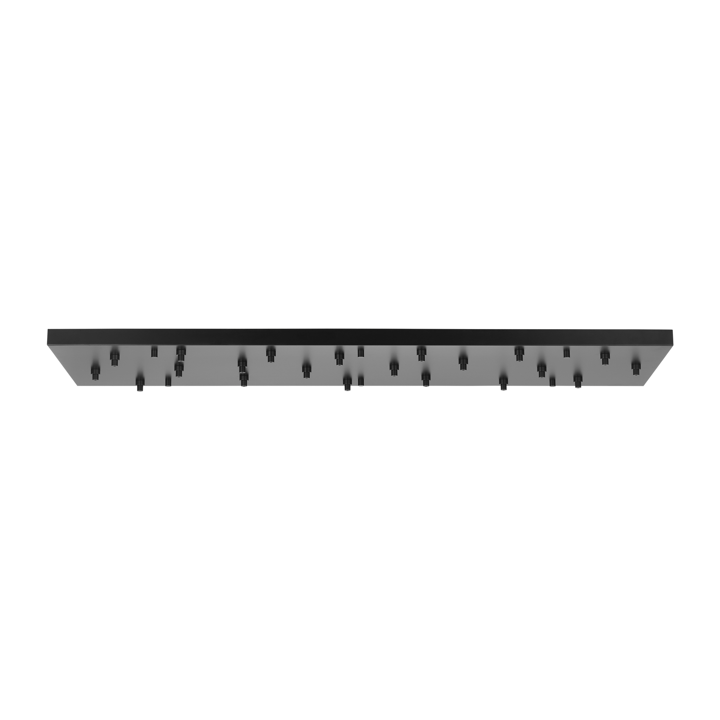 72" Rectangular Multiport Canopy Nightshade Black