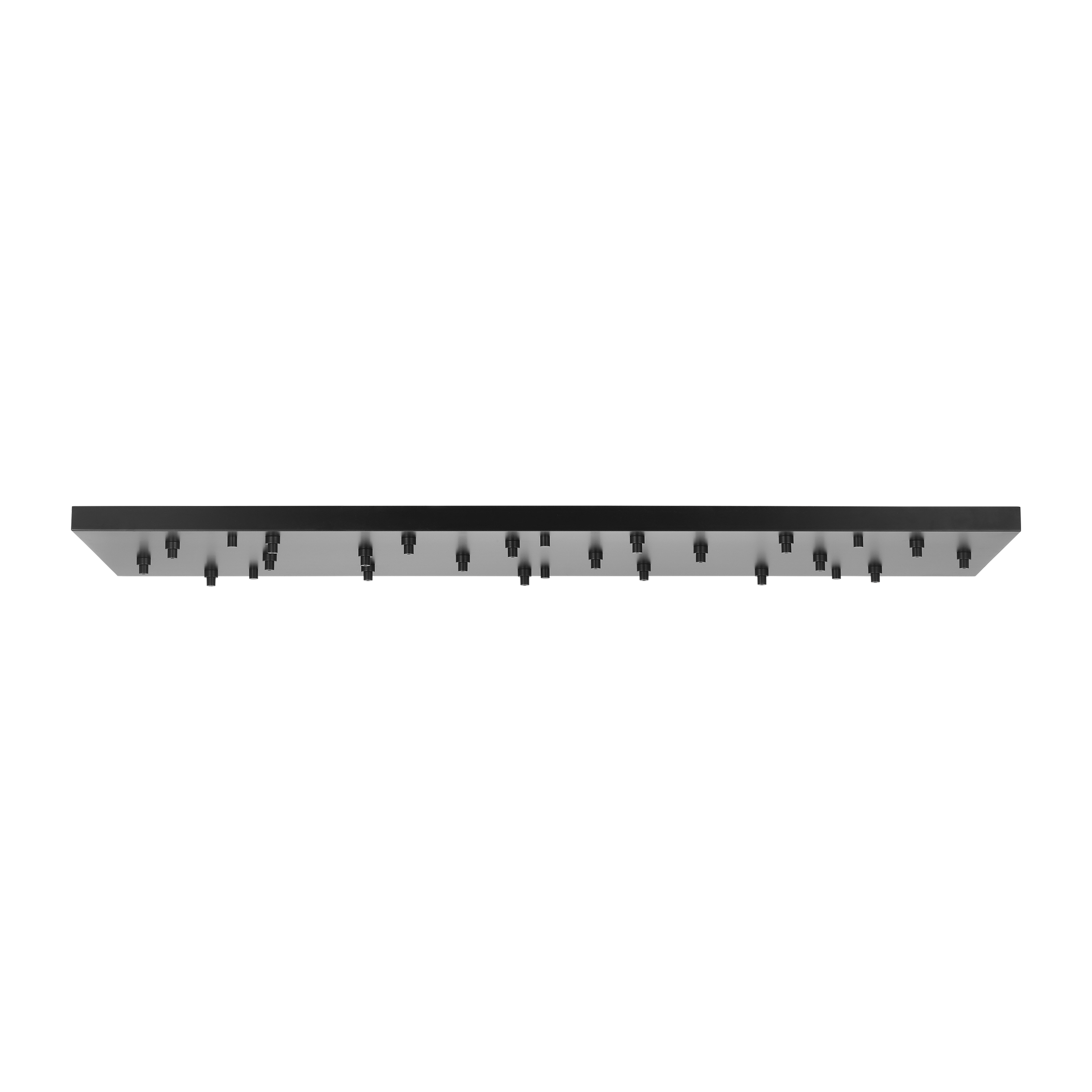 72" Rectangular Multiport Canopy Nightshade Black