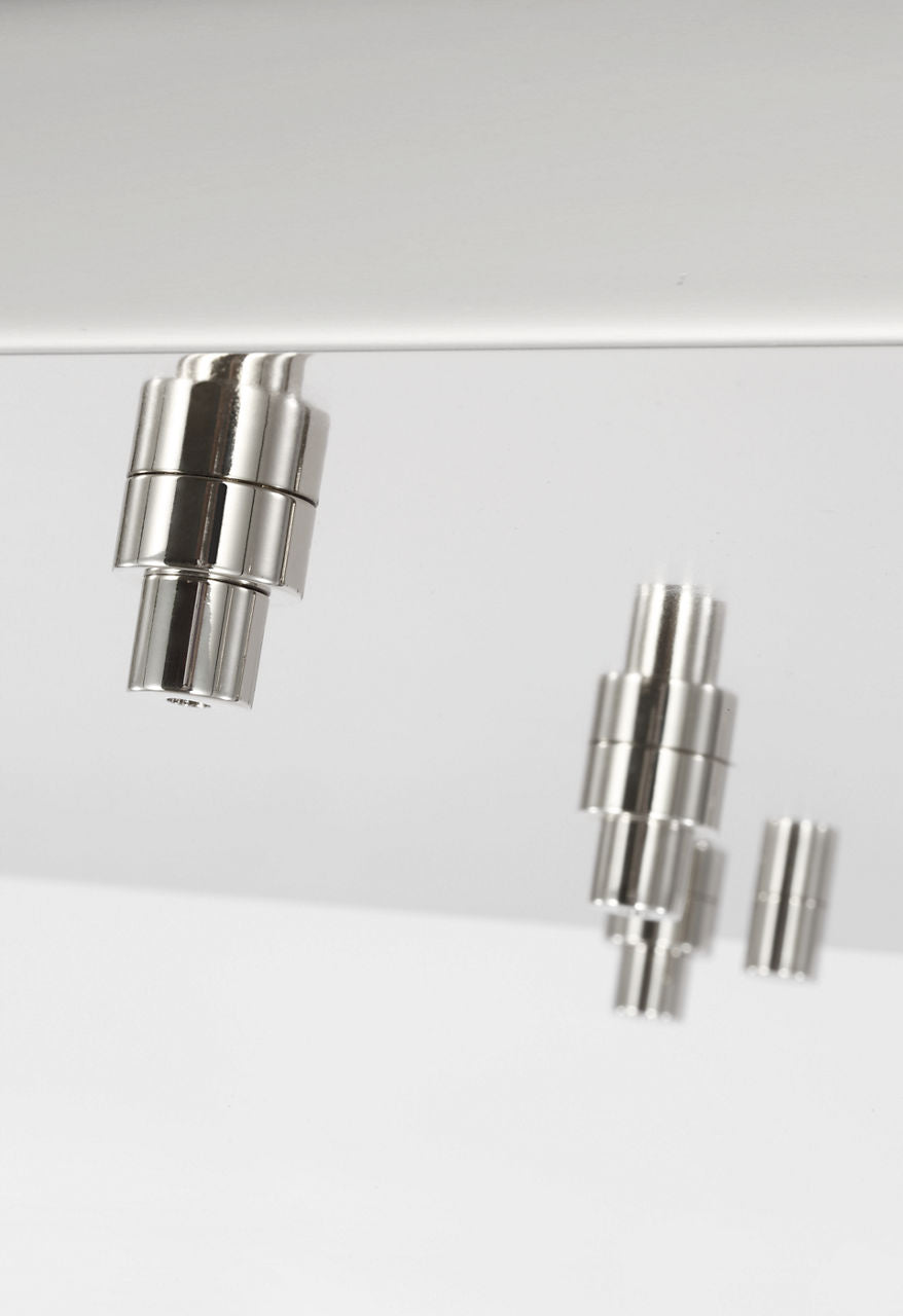 72" Rectangular Multiport Canopy polished nickel