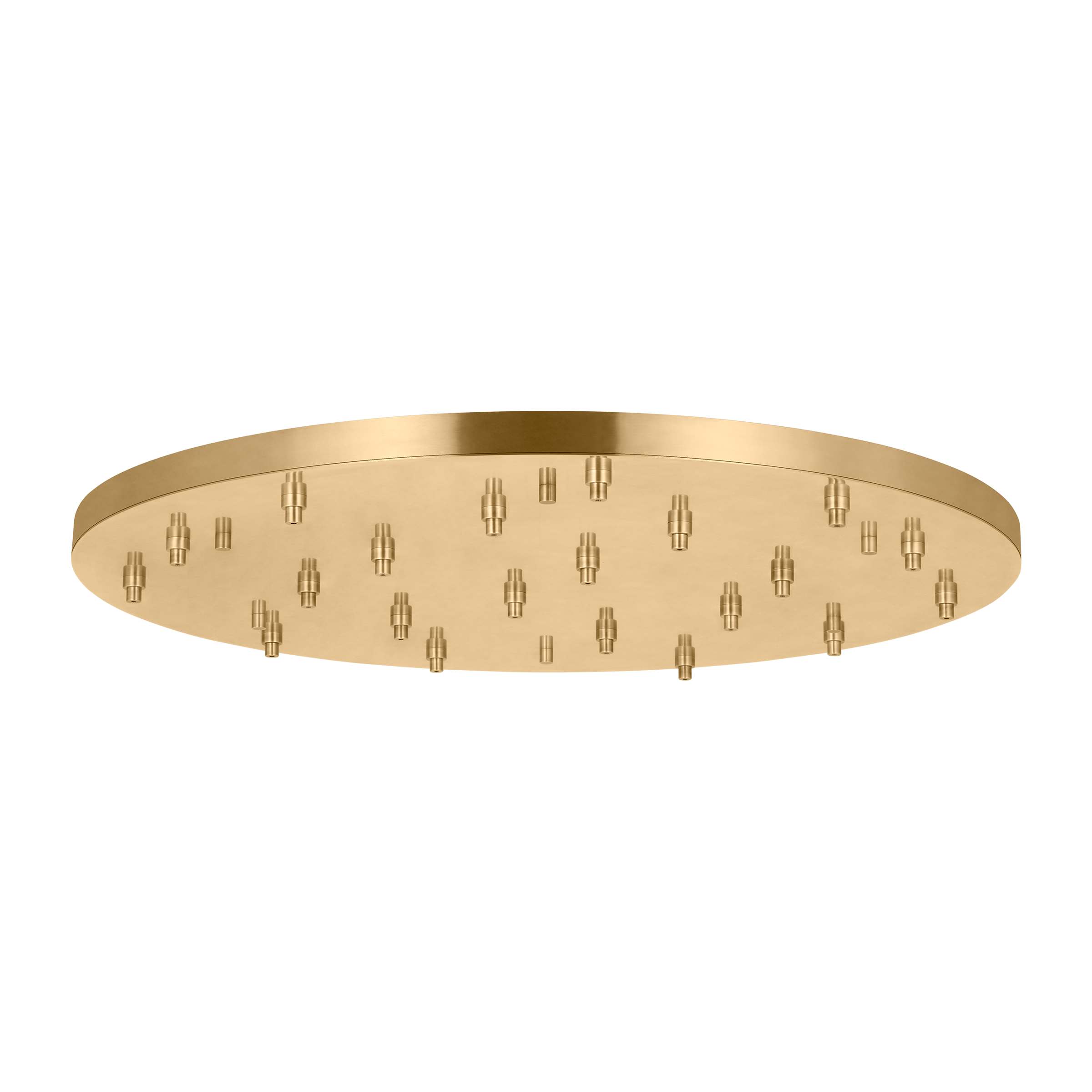 46.5" Round Multiport Canopy hand rubbed antique brass