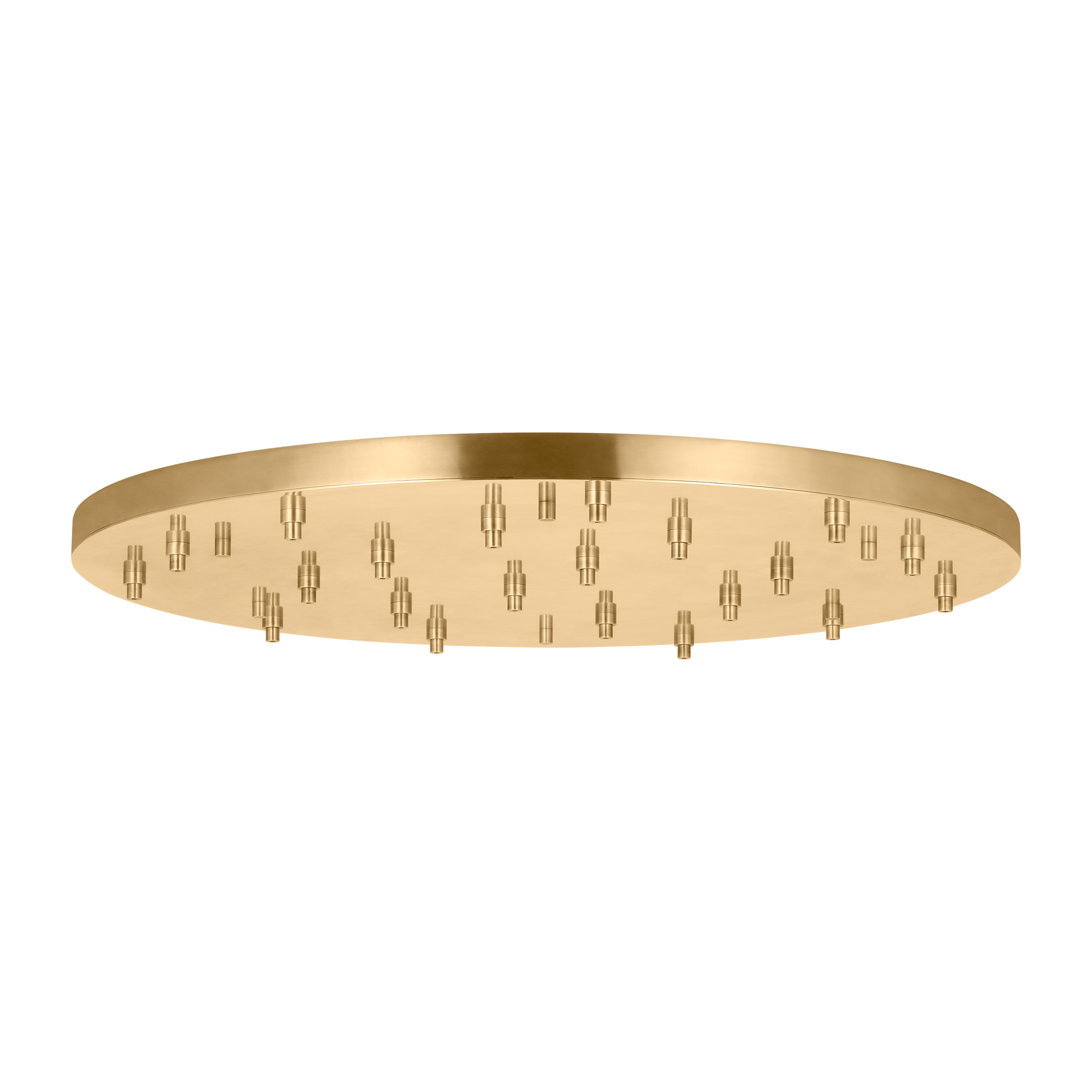 46.5" Round Multiport Canopy hand rubbed antique brass