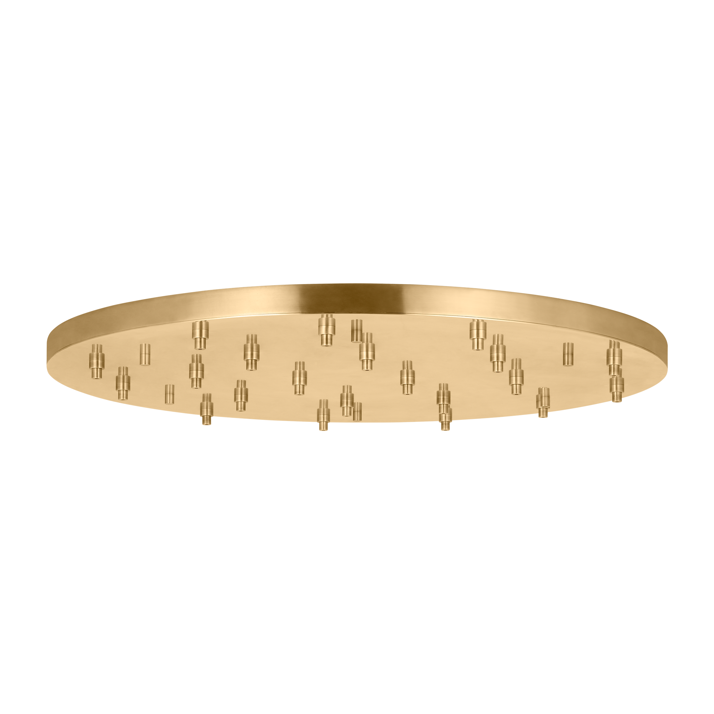 46.5" Round Multiport Canopy hand rubbed antique brass