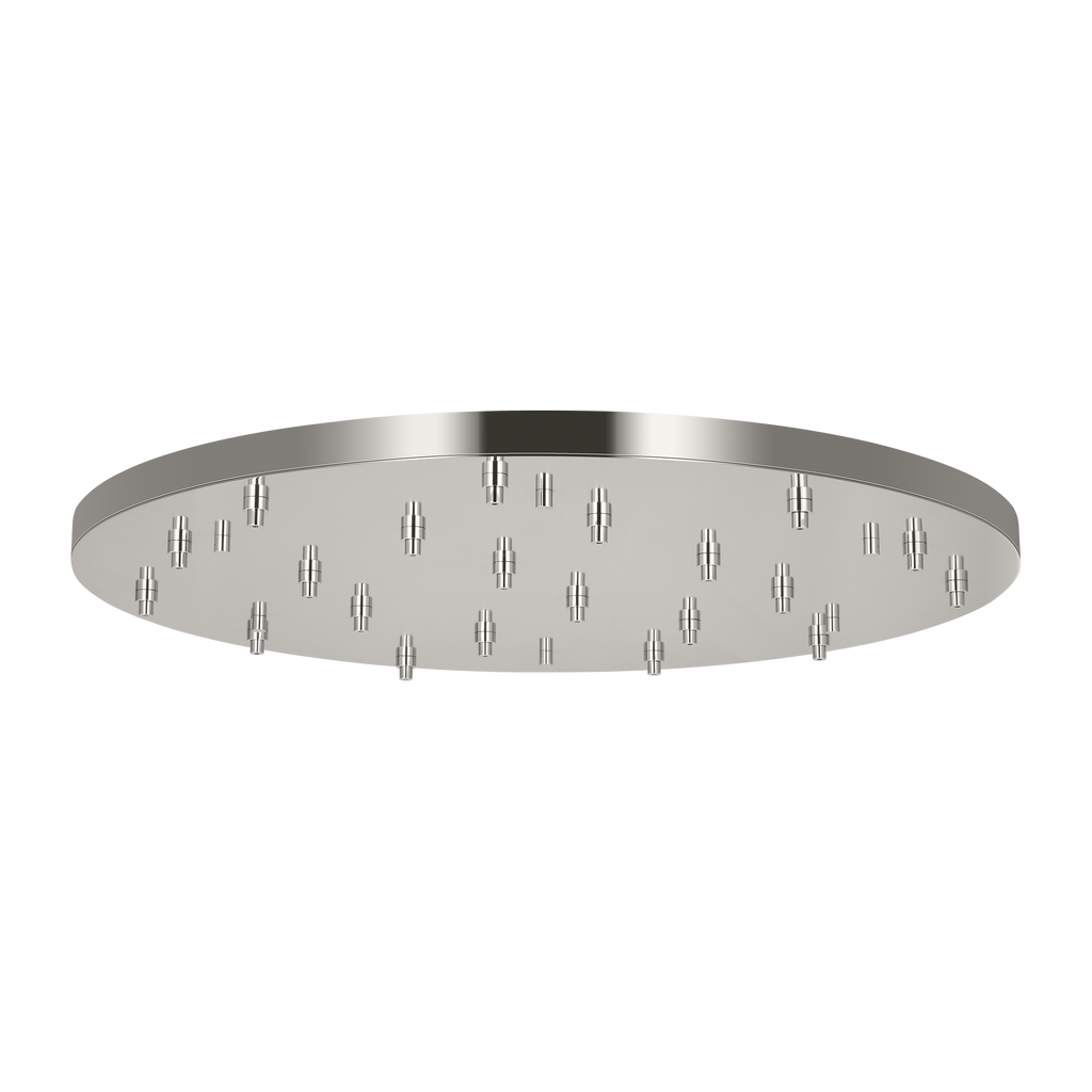 46.5" Round Multiport Canopy Polished Nickel