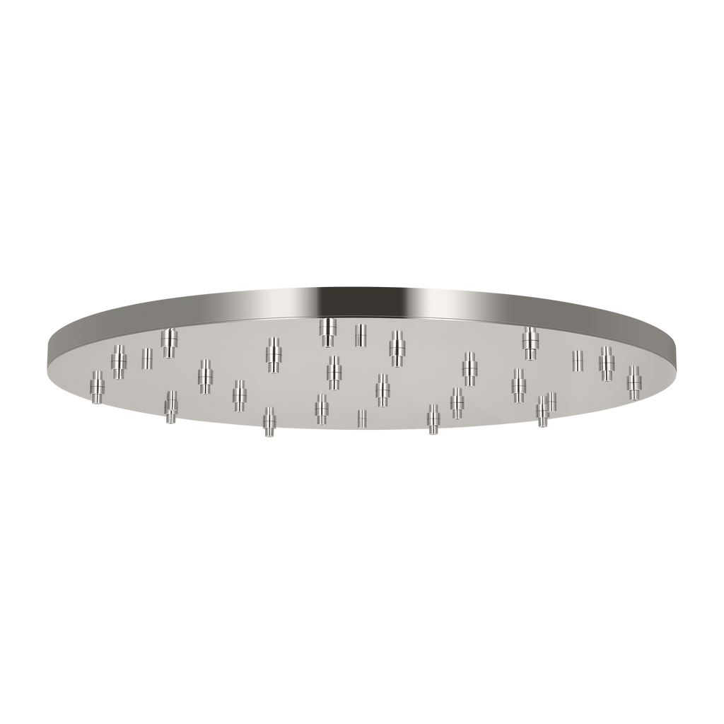 46.5" Round Multiport Canopy Polished Nickel
