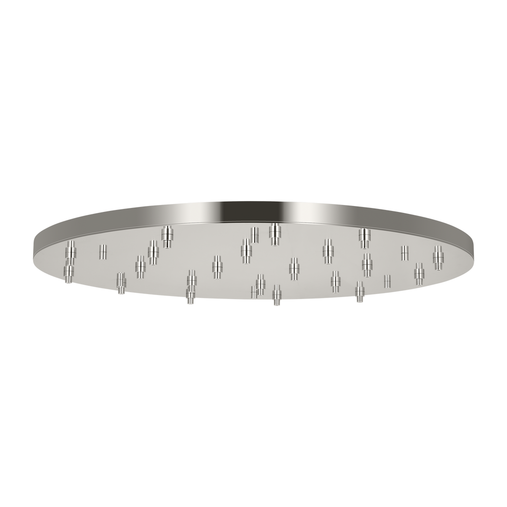 46.5" Round Multiport Canopy Polished Nickel