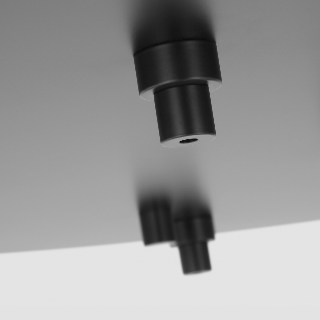 36" Round Multiport Canopy Nightshade Black