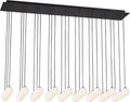 Orbet 27-Light Chandelier | Nightshade Black