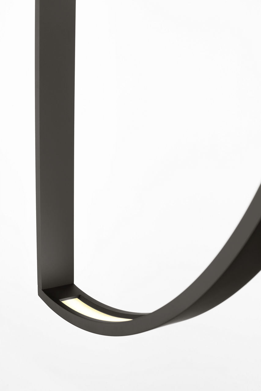 Baku 13 Chandelier Nightshade Black 2700K 90 CRI