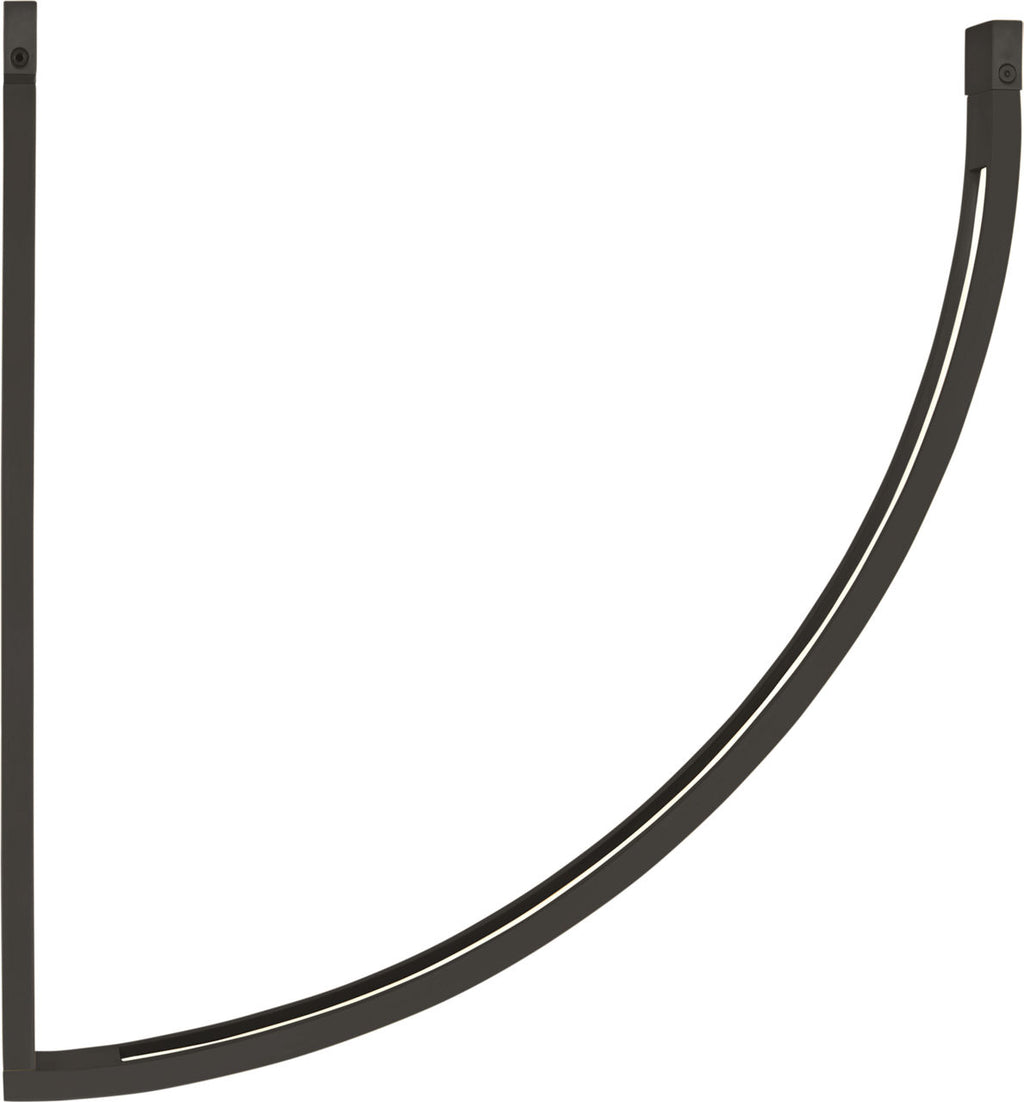 Baku 13 Chandelier Nightshade Black 2700K 90 CRI