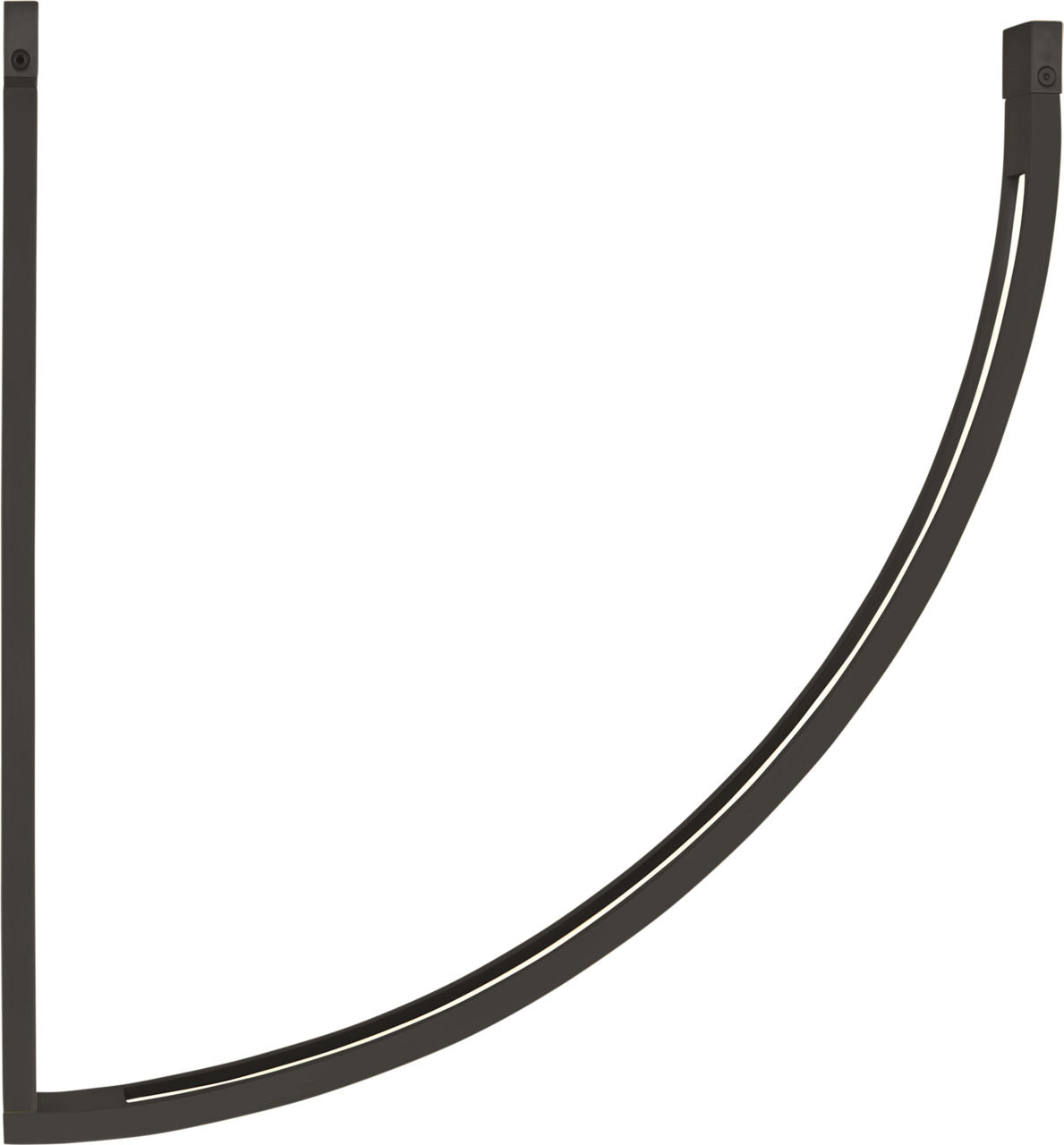 Baku 13 Chandelier Nightshade Black 2700K 90 CRI
