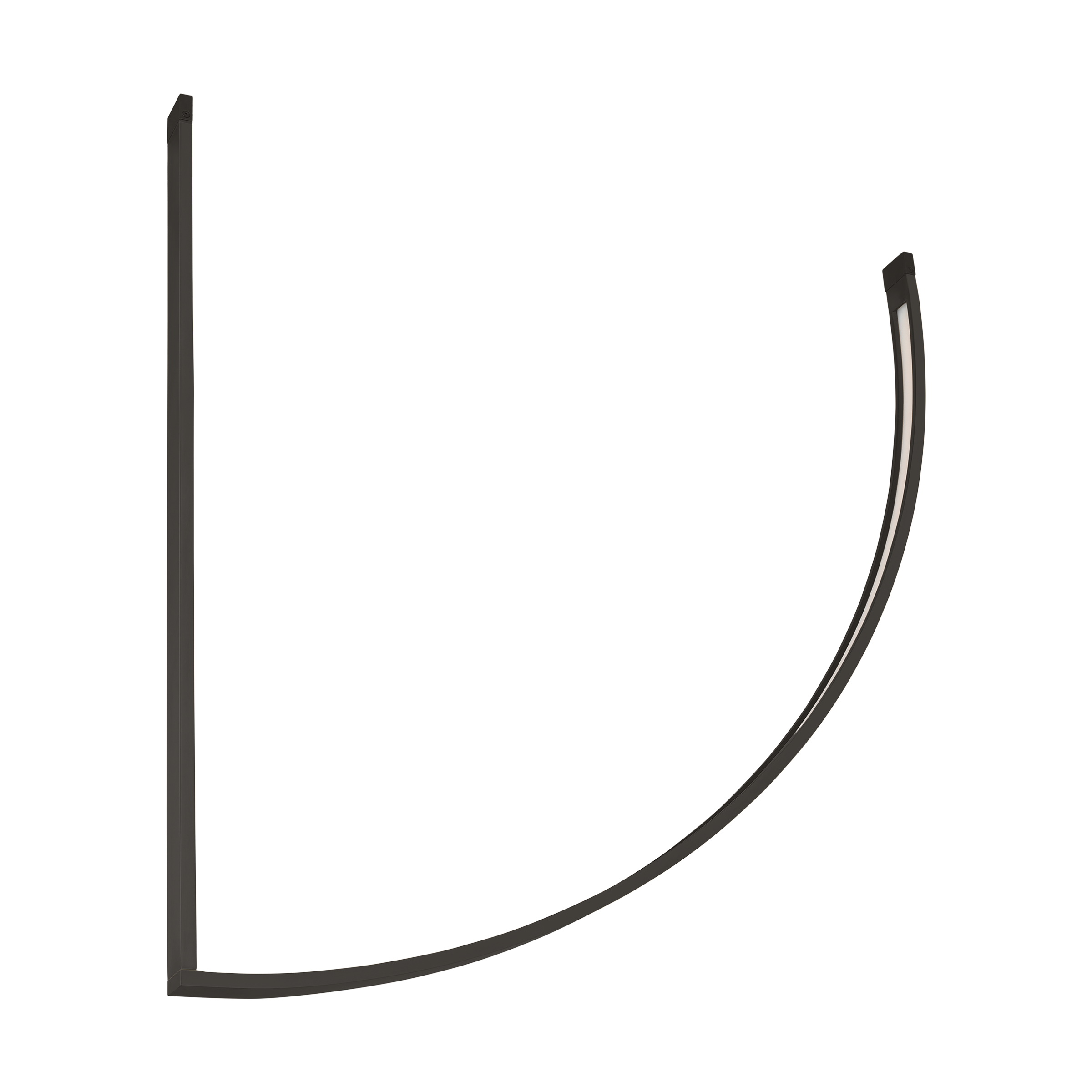 Baku 25 Chandelier Nightshade Black 2700K 90 CRI