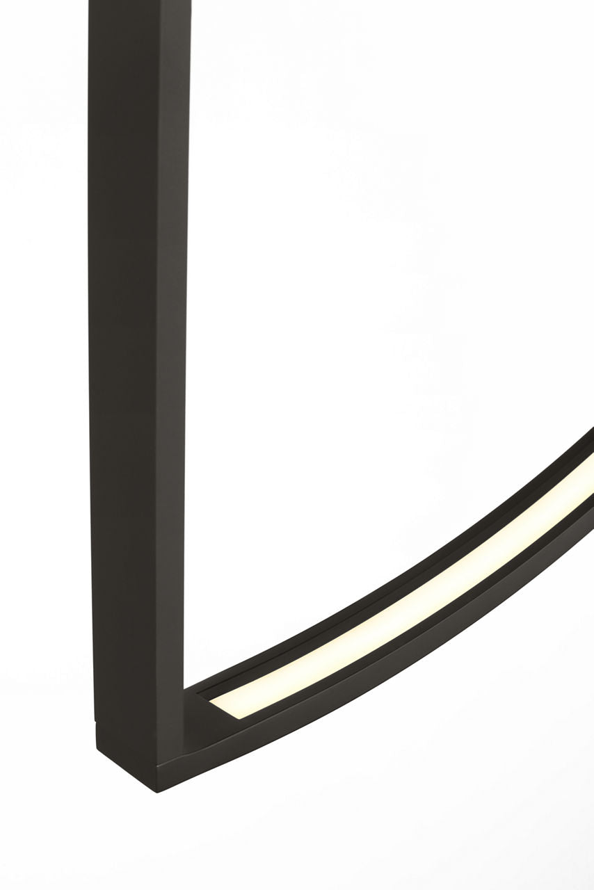 Baku 25 Chandelier Nightshade Black 2700K 90 CRI