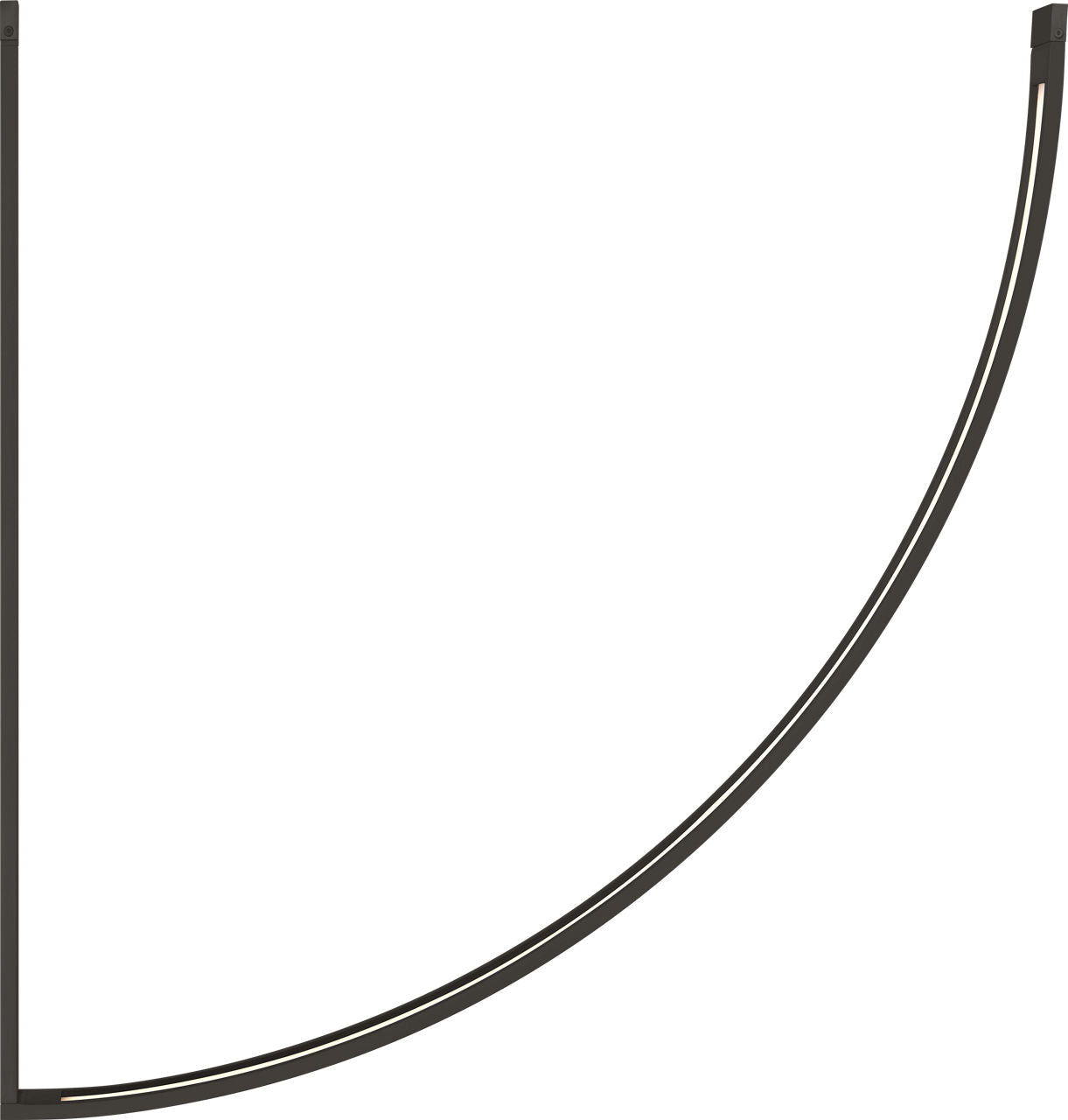 Baku 25 Chandelier Nightshade Black 2700K 90 CRI