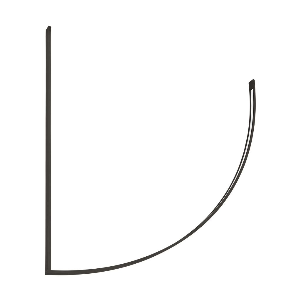 Baku 37 Chandelier Nightshade Black 2700K 90 CRI