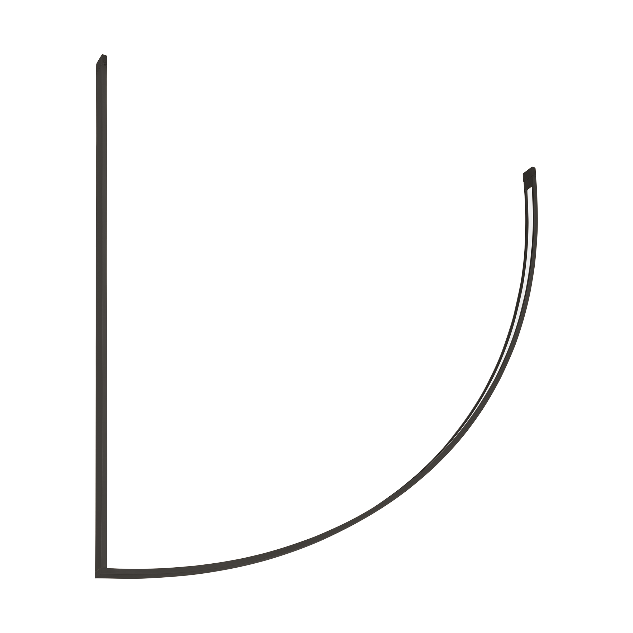 Baku 37 Chandelier Nightshade Black 2700K 90 CRI