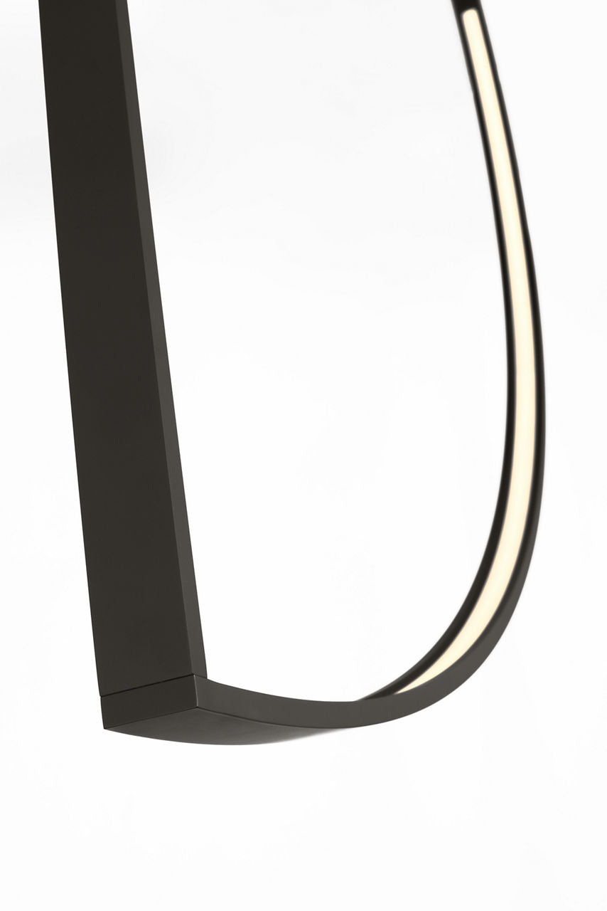 Baku 37 Chandelier Nightshade Black 2700K 90 CRI