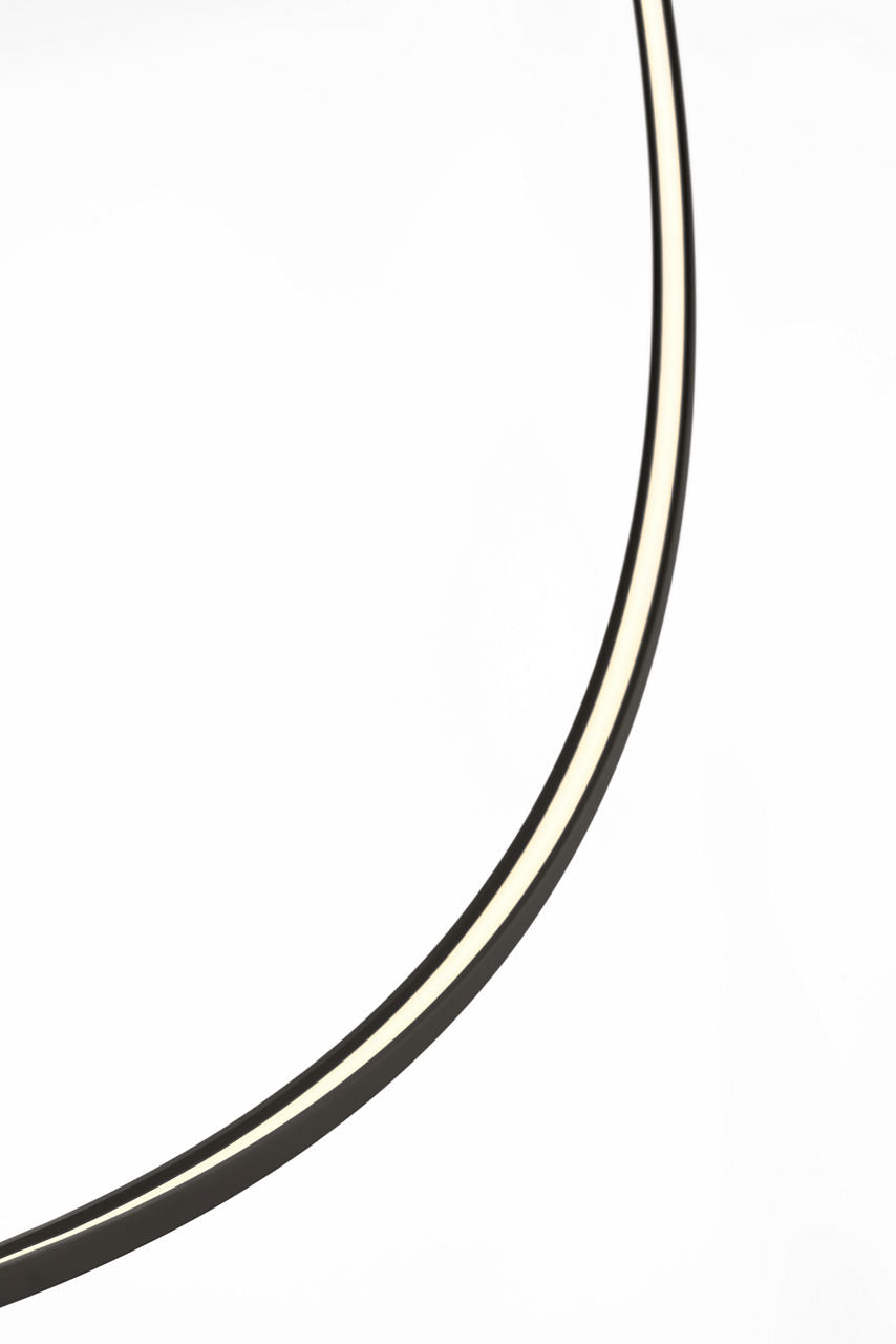 Baku 49 Chandelier Nightshade Black 2700K 90 CRI