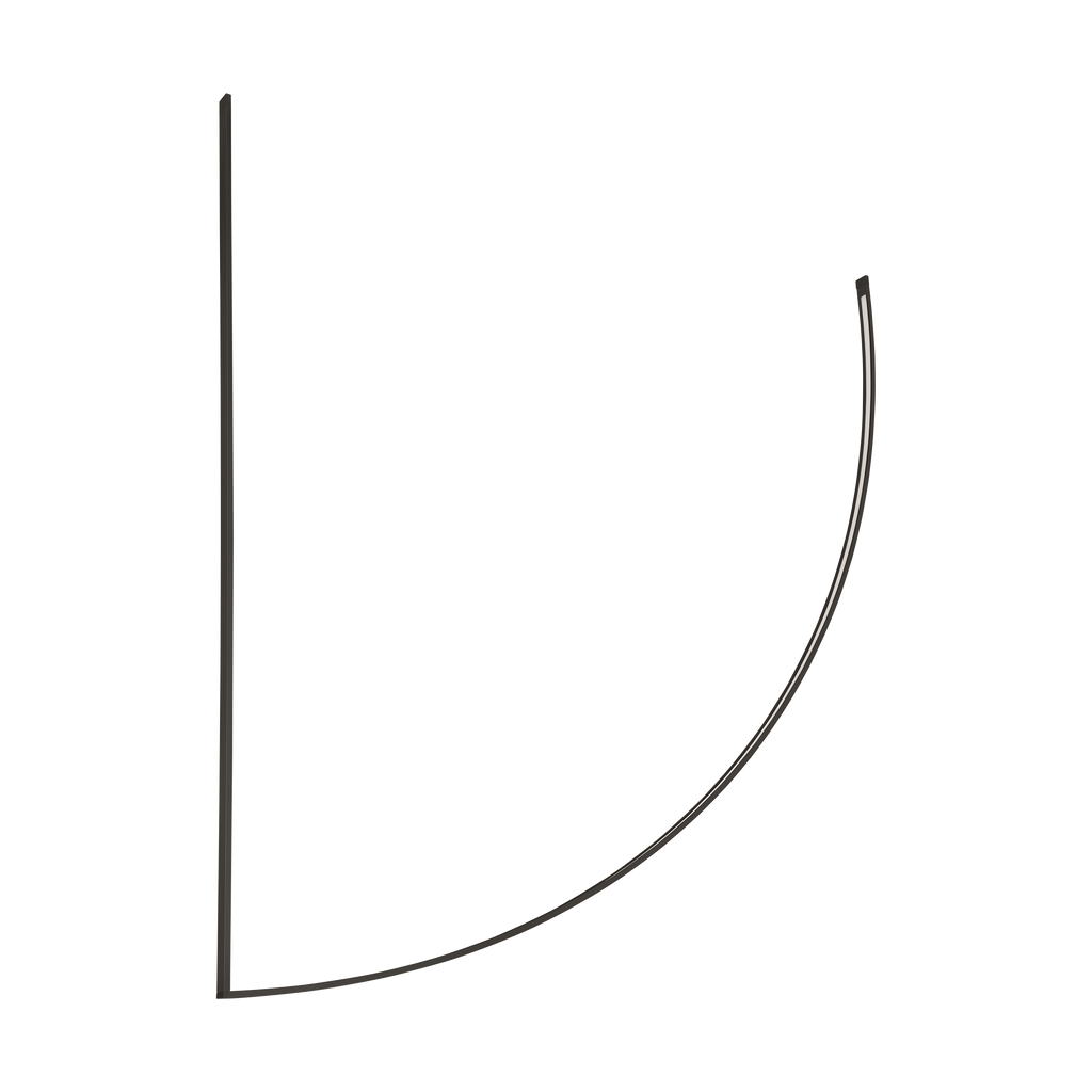 Baku 61 Chandelier Nightshade Black 2700K 90 CRI