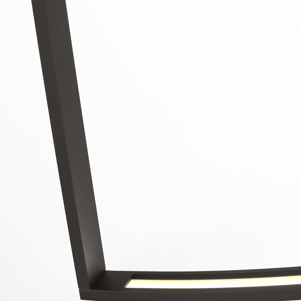 Baku 61 Chandelier Nightshade Black 2700K 90 CRI