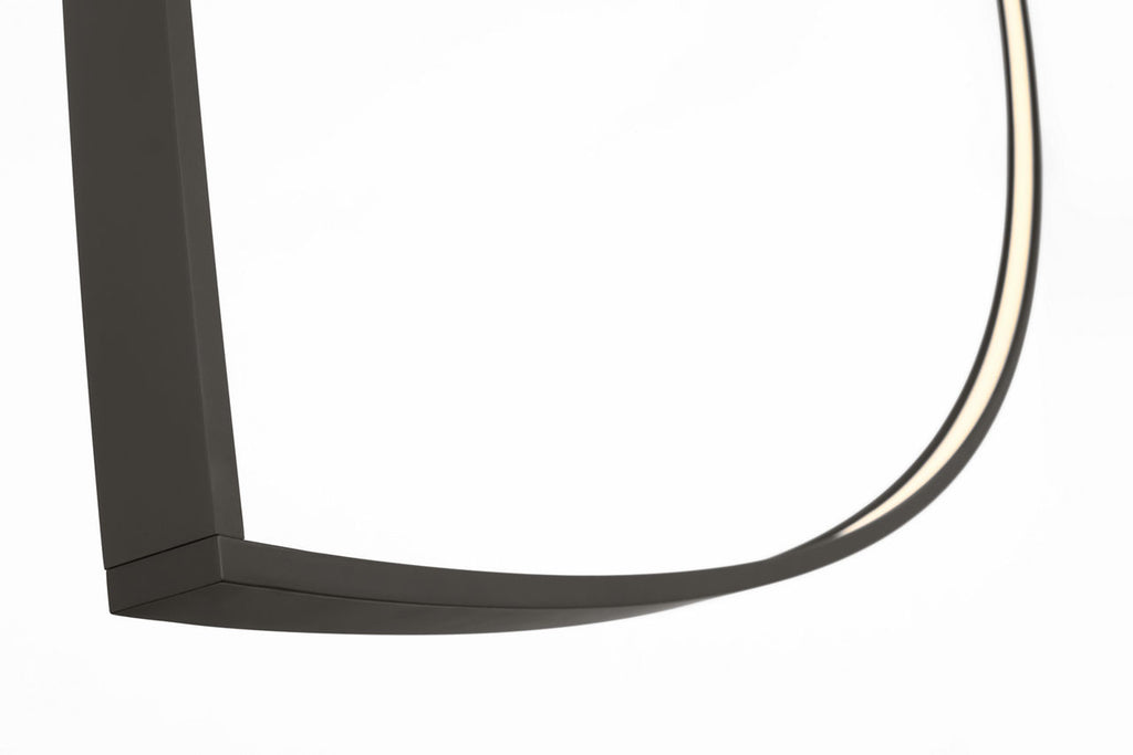 Baku 73 Chandelier Nightshade Black 2700K 90 CRI
