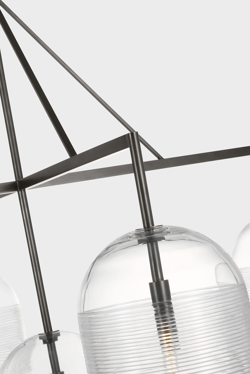 Leano 52 Chandelier | Bronze